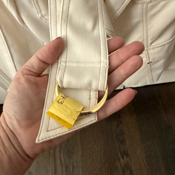 Cache Cream Blazer with Gold Accents - Picture 4 of 5